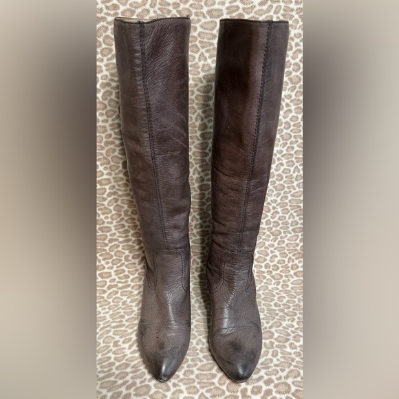 Frye Missy Tall Wedge Boot Size 8.5M - Picture 10 of 14